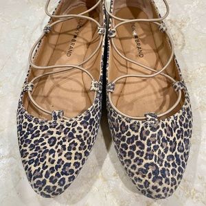 Lucky Brand Leopard Flats